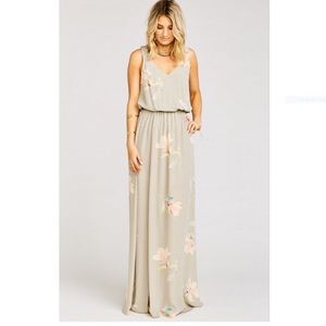 Show Me Your MuMu Kendall Maxi dress Medium Lily